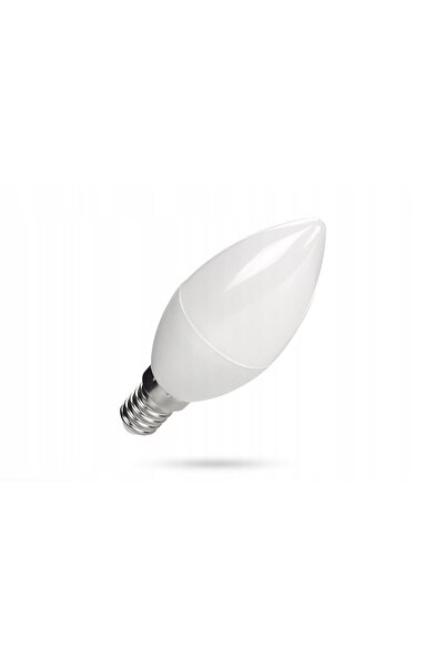 NO BRAND 7 becuri LED economice cu filet E14, 3 W, 240 lm, 3000 K, culoare al...