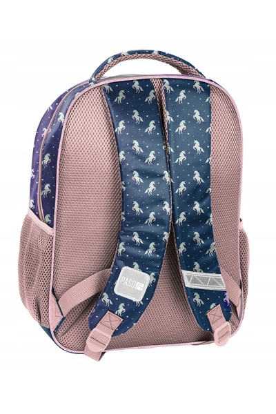 NO BRAND Ghiozdan școlar pentru fete, clasa 1-4, set Unicorn