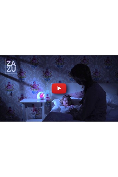 NO BRAND Lampă de veghe Zazu LOU roz