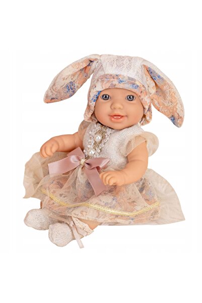 woopie Păpușă ROYAL Vintage 24 cm în rochie și cu pălărie de iepure