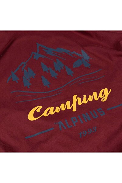 Alpinus Tricou bărbați Polaris II bordo închis XXL