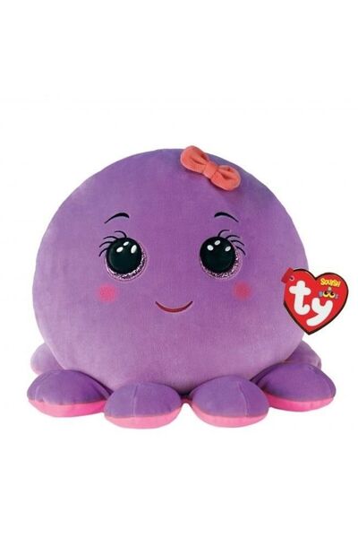 NO BRAND Pernă Squishy Caracatiță TY - 22x22cm