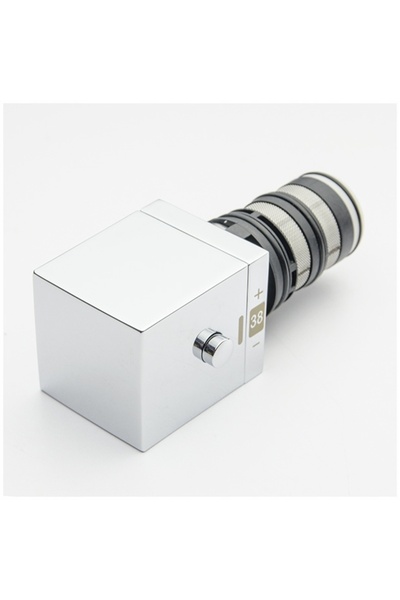 NO BRAND Cap termostatic Tres 910616110 cu buton rotativ argintiu
