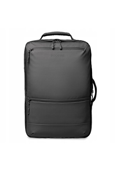 NO BRAND Rucsac de călătorie mediu Puccini Jetzy - Negru