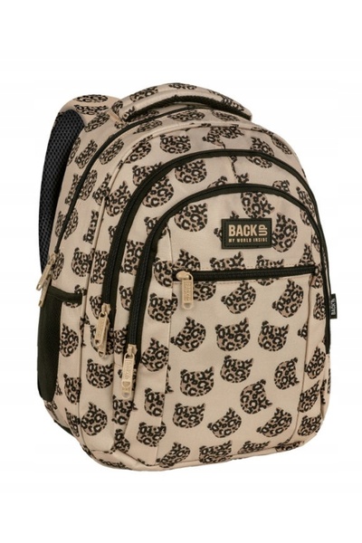 NO BRAND RUCSAK ȘCOLAR PENTRU ADOLESCENȚI 2 ÎN 1 WILD KITTY CLASELE 1-3 SET B...