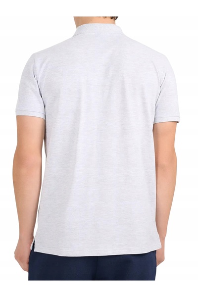 4F Tricou polo bărbați PTSM0771 gri deschis 27M XXL
