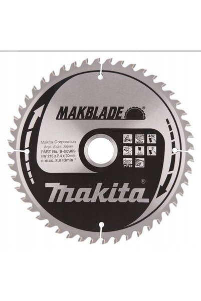 Makita DISC DE TĂIERE MAKBLADE 260*30MM 70Z B-32530