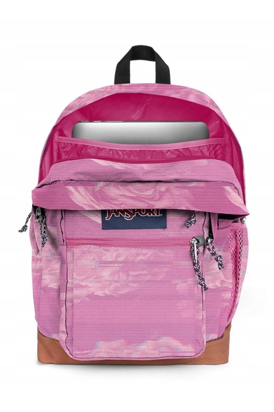 Jansport Rucsac școlar cool pentru tineri studenți - trandafir static