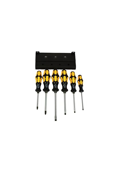 wera SET DE ANTREPIEPIE DE GĂURIT + SUPORT 6 PIESE