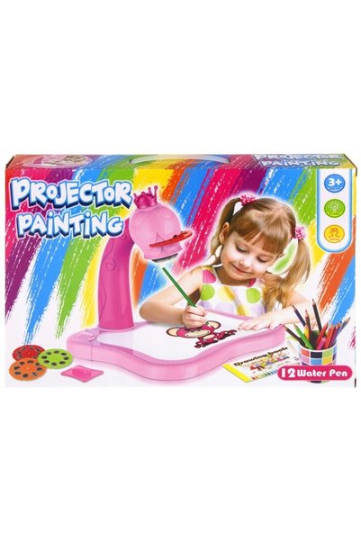 NO BRAND Proiectorul Micuței Prințese – Proiector pentru desenat