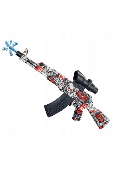 Pegaz Toys Pușcă automată cu două moduri, set blaster cu bile de gel + ochela...