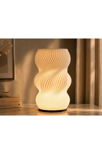 verk group Vază de flori decorativă, lampă de masă LED RGB cu telecomandă, 2 ...