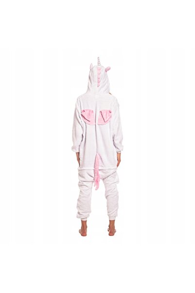 NO BRAND Pijama de damă Kigurumi salopetă unicorn roz deschis 175-185 cm XL