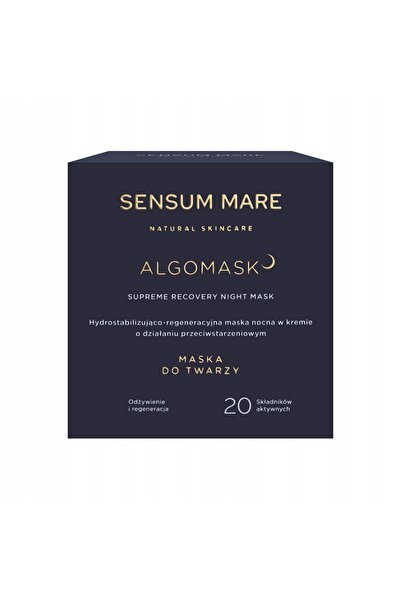 NO BRAND Sensum Mare ALGOMASK, 50 ml - mască cremă de noapte regenerantă
