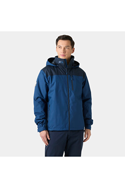 Helly Hansen Crew Hooded Midlayer Coat 2 Men's Navy Blue Coat