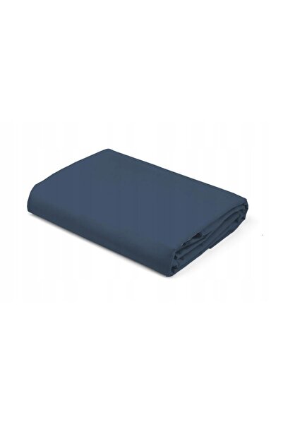 NO BRAND Cearșaf de pat din bumbac satinat cu elastic 140x200 cm Roz pudră pu...