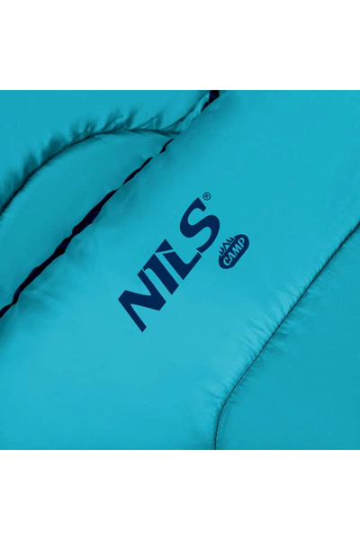 NO BRAND Sac de dormit de camping tip mumie, albastru deschis, mărimea L, com...