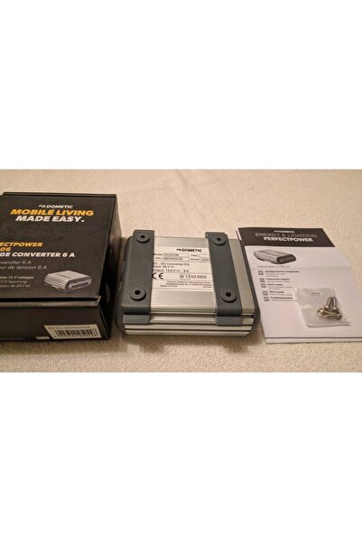 NO BRAND Convertor de tensiune 24/12 V pentru rulotă sau remorcă - Dometic
