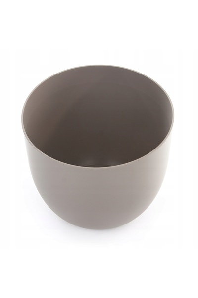 NO BRAND ghiveci universal RIO GREENER de 34 cm, culoare taupe-bej, rotund, r...