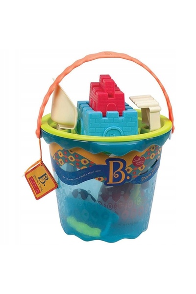 NO BRAND B.Toys găleată mare jucării de plajă pentru nisip 9 el
