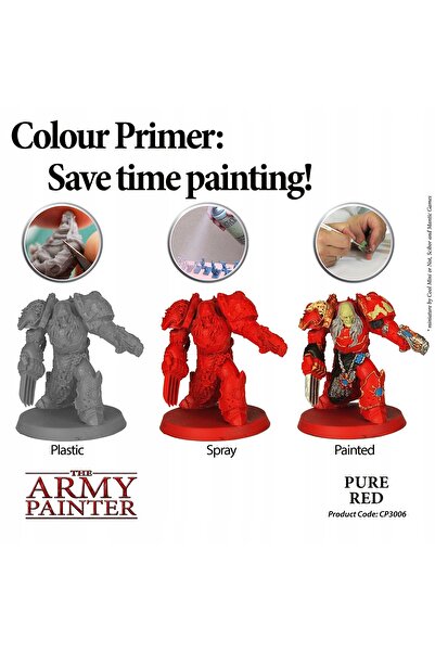 NO BRAND Army Painter Primer Roșu Pur spray de bază