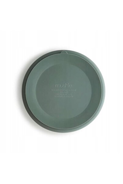 NO BRAND MUSHIE farfurie din silicon cu ventuză, cu trei compartimente, albas...