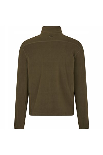 NO BRAND SEELAND BENJAMIN BLUZĂ DE FLEECE CU JUMĂTATE DE FERMOAR - Verde moli...