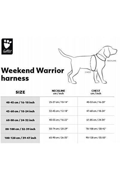 NO BRAND Hurtta Weekend Warrior Ham Ruby pentru câini activi 80-100