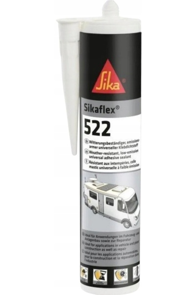 Sika Sikaflex 522 adeziv etanșant pentru rulotă sau remorcă, gri -