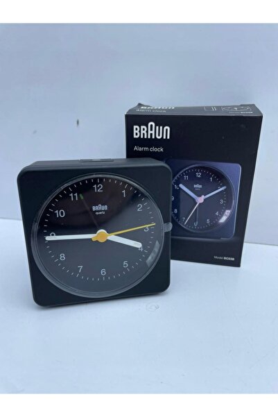 Braun Ceas deșteptător de călătorie pliabil negru BC05B, alarmă pentru somn, ...