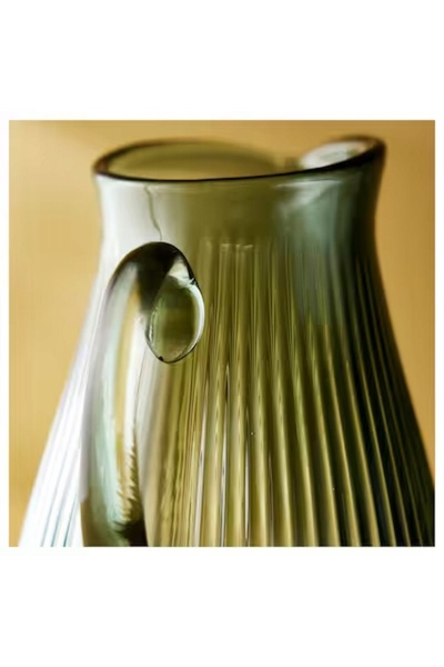 NO BRAND Vază IKEA VARDAGEN, gri-închis, 2 l