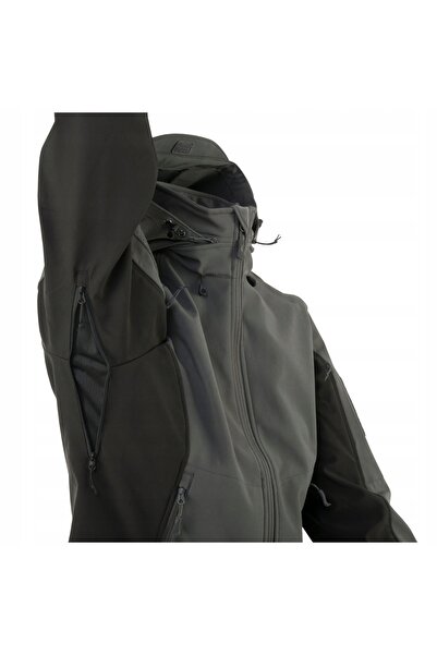 NO BRAND Jachetă de ploaie softshell Helikon Gunfighter pentru femei - Gri Sh...