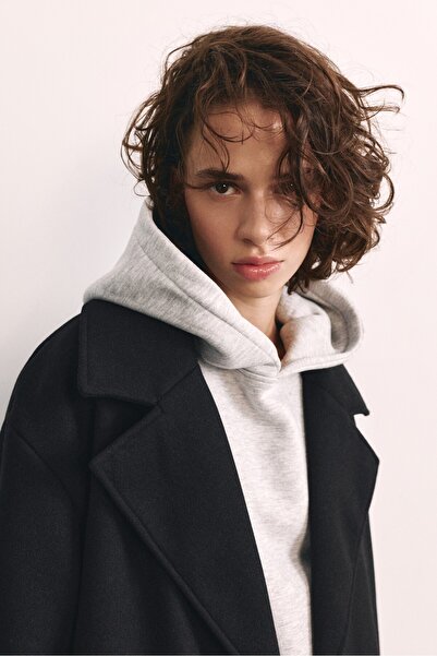 Pull & Bear Çift düğmeli kaban