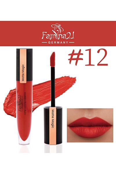 famina21 Matte Magic Long Lasting Lip Gloss Matte Liquid Lipstick