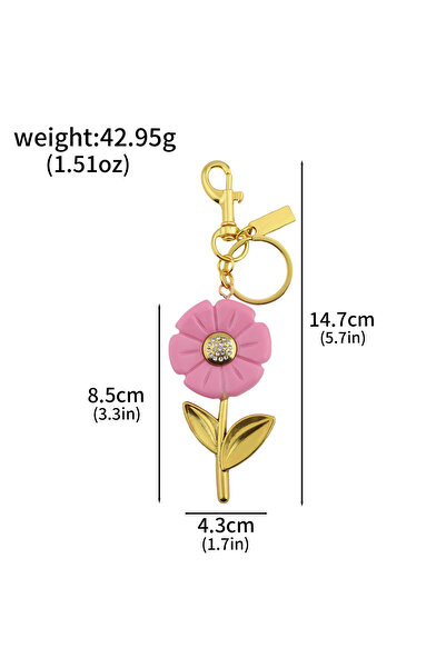 Choice BG00399-03 New Exquisite Daisy Keychain Beautiful And Creative Flower ...