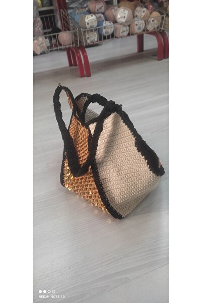 Kevser nur tuhafiye Sequin Design Puzzle Bag