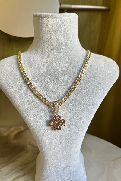 ASULIA Ema Charm Yonca Luck Necklace