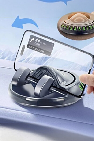 MOBEE Araç İçi Telefon Tutucu Numaratörlü Araba Numaratör Telefon Tutucu 360°...