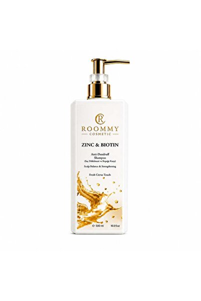 Cosmetic Zinc & Biotin Dökülme ve Kepek Karşıtı Şampuan 500 ml - Fresh Citrus Touch
