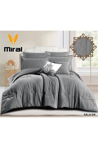 Marila مفرش نفرين صيفي -8 قطع -حشوه ثقيله -مقاس 240*260