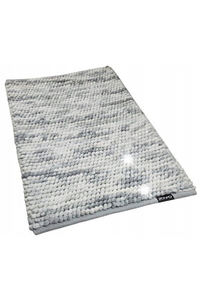NO BRAND Covor gros de baie Premium 60x90 dual popiel