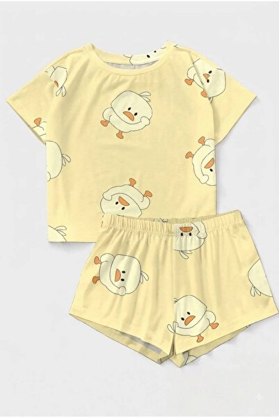 Trendy Chick Pijama Şort Takımı