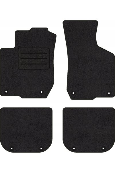NO BRAND Covorașe auto ECOLUX din catifea pentru AUDI A3 8L (1996 - 2003) Set...