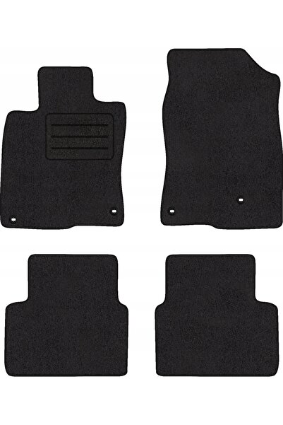 NO BRAND Covorașe auto ECOLUX pentru Honda Civic 10 (2015 - 2021) Set complet