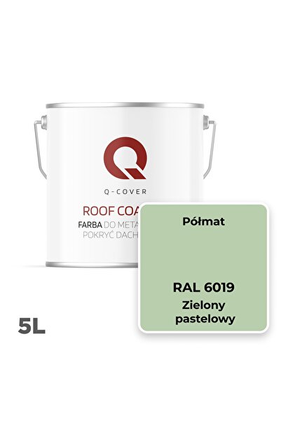 NO BRAND Vopsea pentru acoperișuri metalice, verde oțel, pastă ciment, RAL 60...