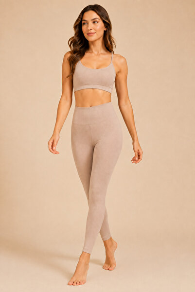 QKK Women's Ribbed Slim Fit |   Seamless Lycra Tights |   Very Tight Fit |   ...