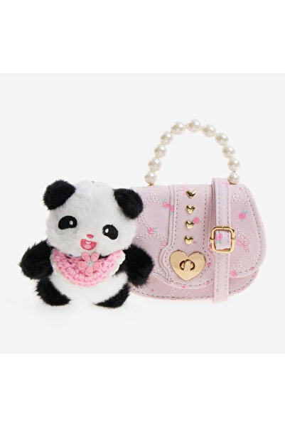 MyBalliStore Underonesky Mini El Çantası Panda Charmlı 23x10