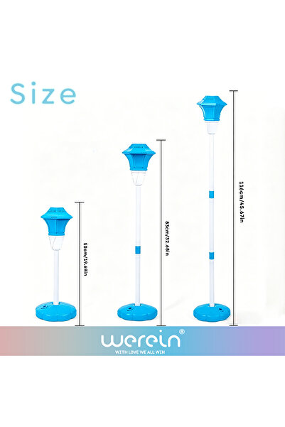 Choice Blue Outdoor Lamp Post Style Automatic Bubble Machine with Cool Light ...