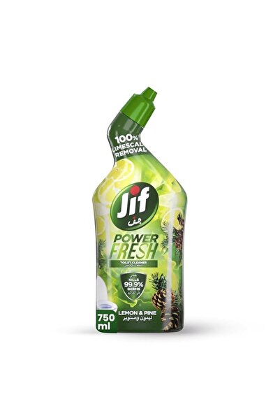 Generic Brand JIF Power Fresh Toilet Cleaner Liquid, Lemon & Pine, 750ml, 100...