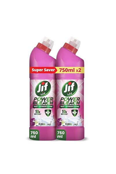 Generic Brand JIF Power Bleach Bathroom Cleaner, Floral, kills 99.9% germs, 7...